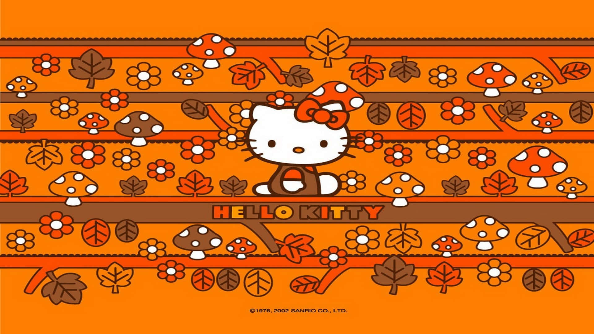 Celebrate Thanksgiving With Hello Kitty Background