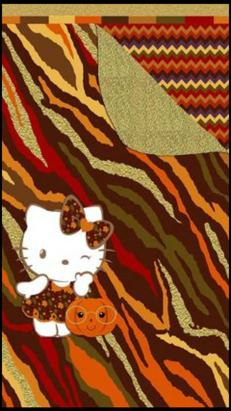 Celebrate Thanksgiving With Hello Kitty Background