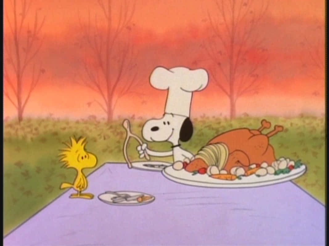 Celebrate Thanksgiving With Snoopy