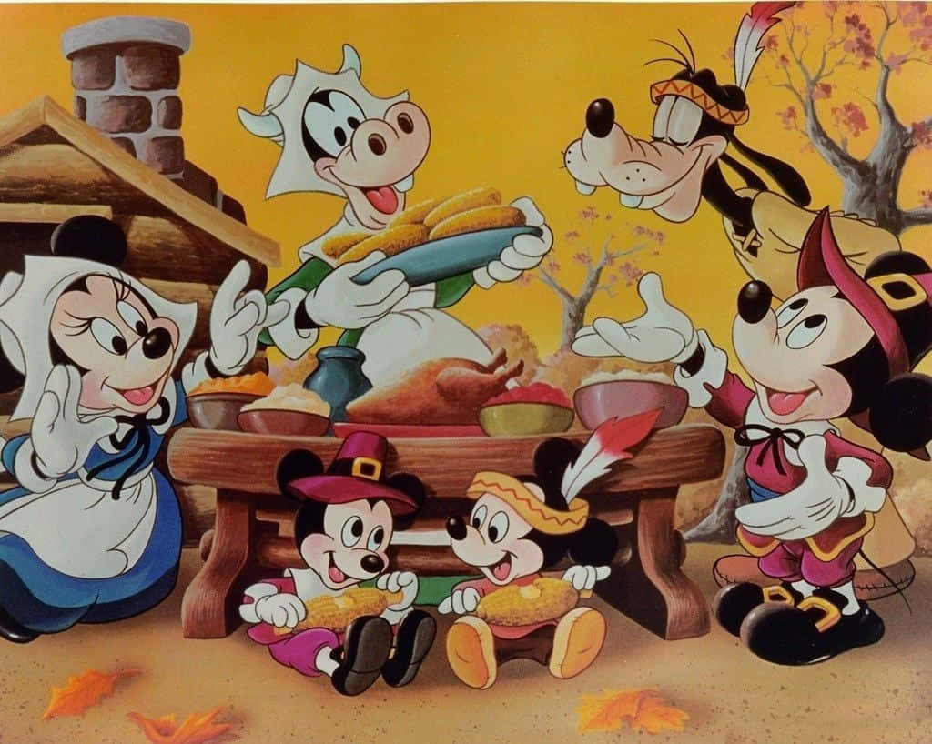 Celebrate Thanksgiving With Your Favorite Anime Characters! Background