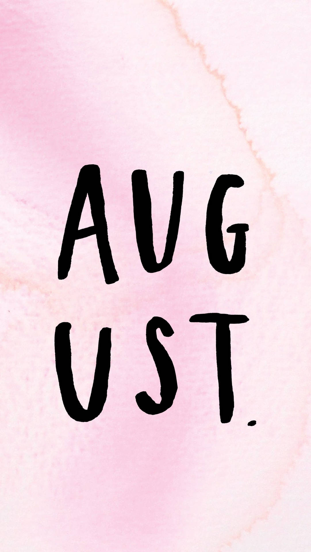 Celebrate The Arrival Of August With A Beautiful Pink Marble Background Background