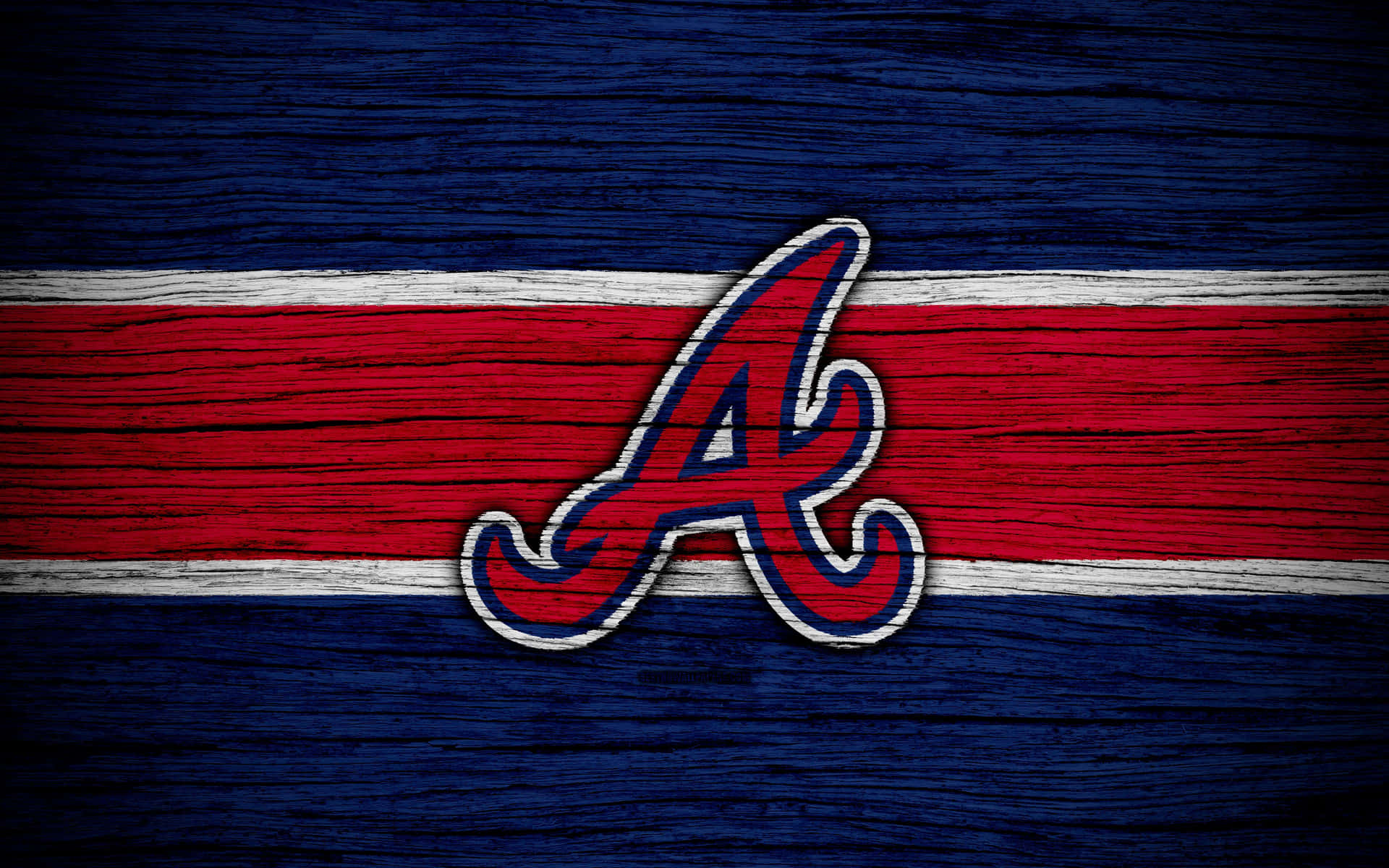 Celebrate The Atlanta Braves With A Desktop Wallpaper Background