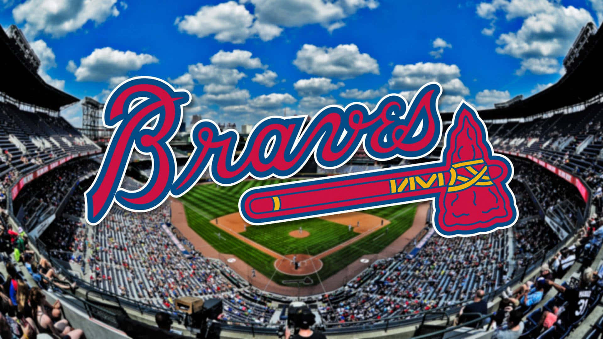 Celebrate The Atlanta Braves With This Hd Wallpaper