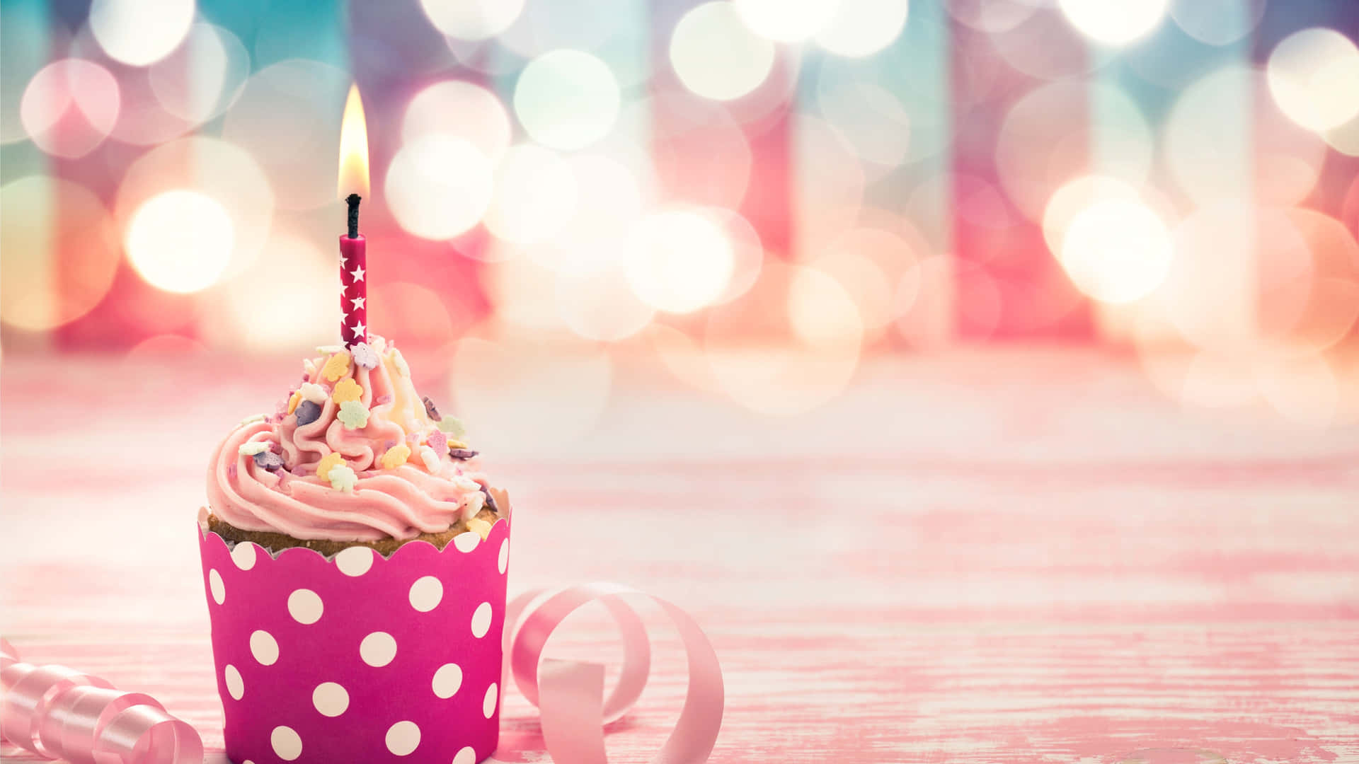 Celebrate The Beautiful, Joyful Moments Of Life With A Vibrant Pink Birthday! Background