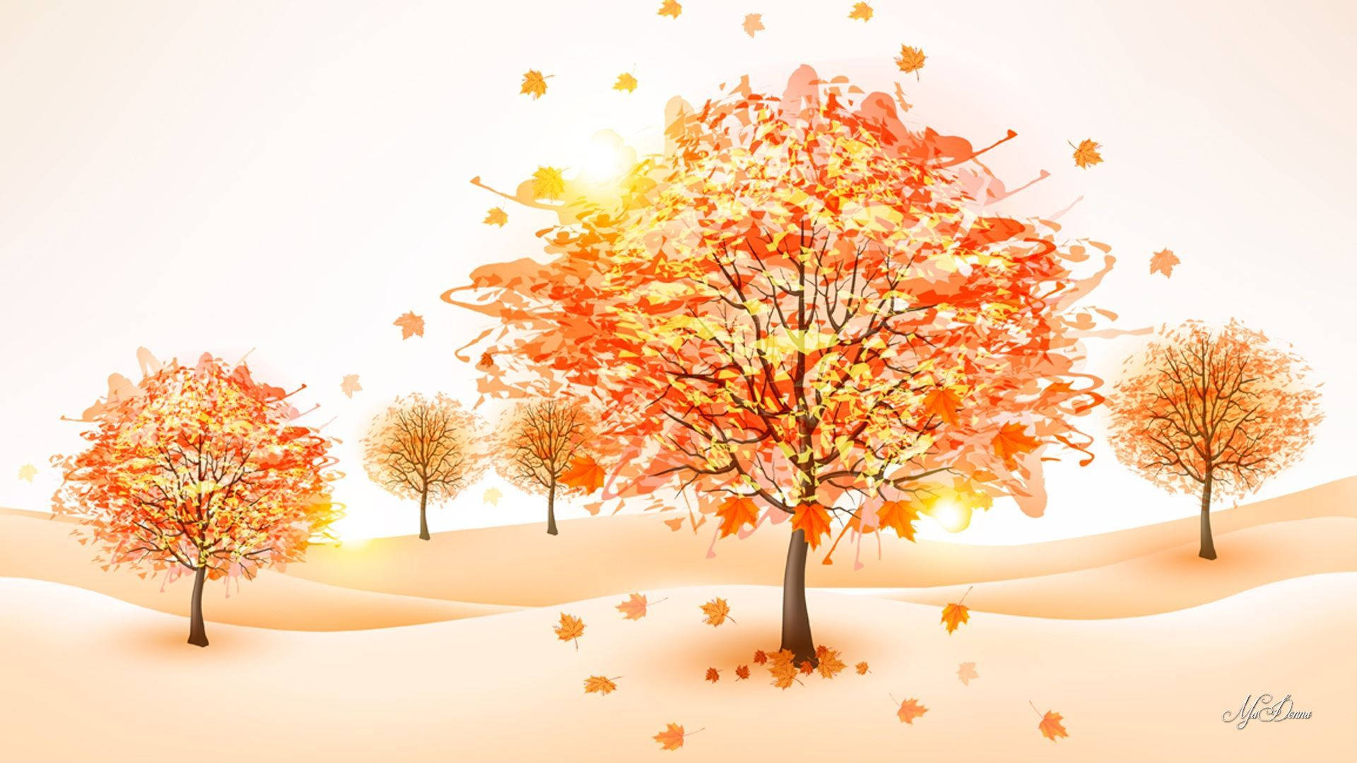 Celebrate The Beauty Of October With This Adorable Image Background