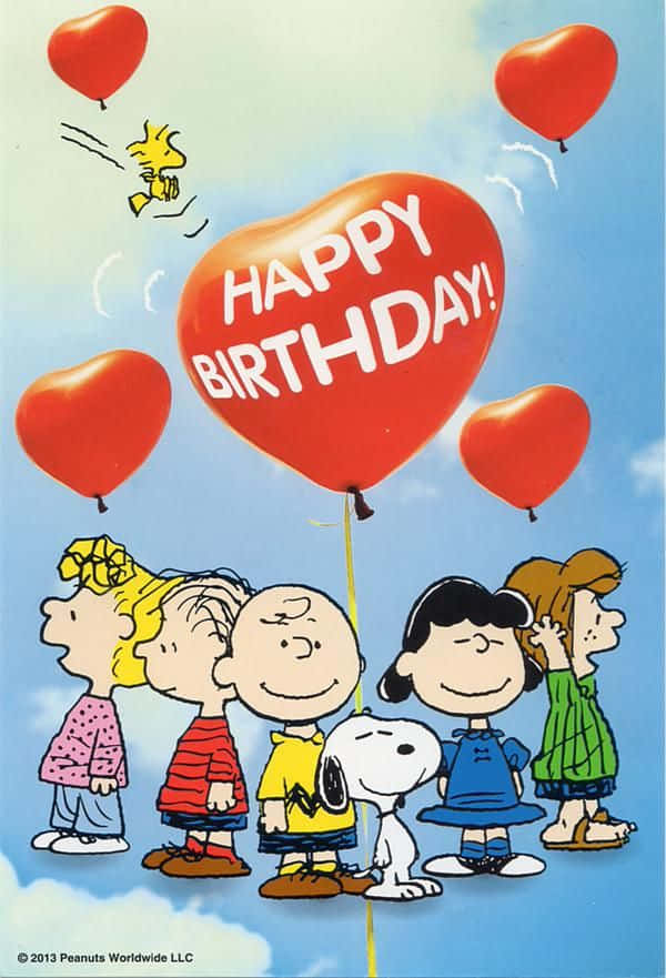 Celebrate The Birthday Of The Classic Comic Strip Character - Charlie Brown! Background