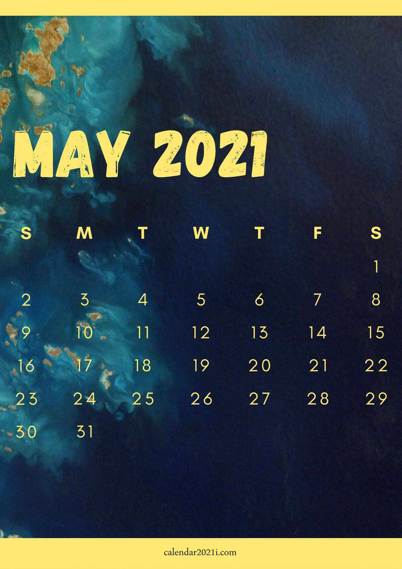 Celebrate The Changing Of Springtime Into Summertime With The World Map Painting Of May 2021. Background
