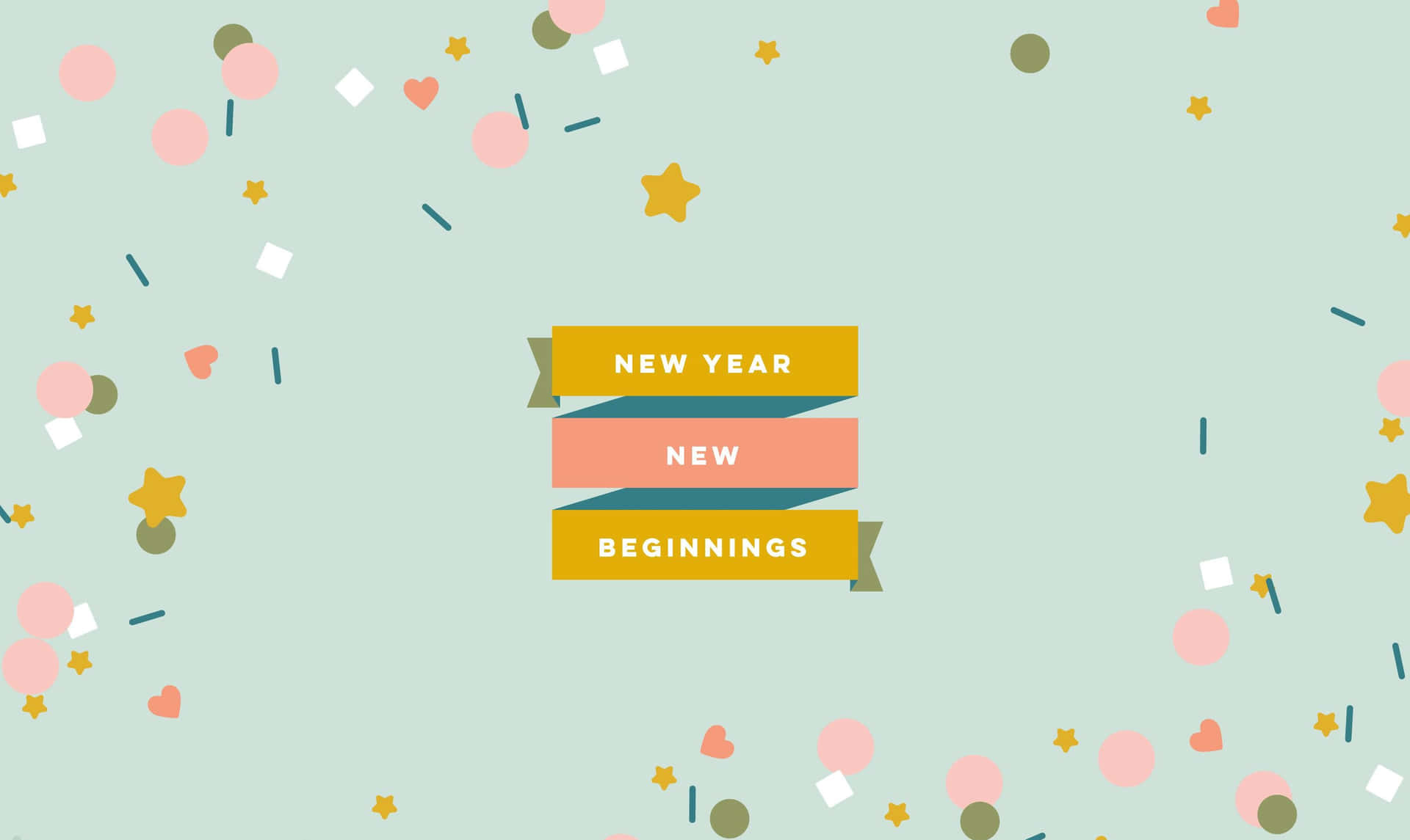 Celebrate The Coming Of A New Year In Style. Background