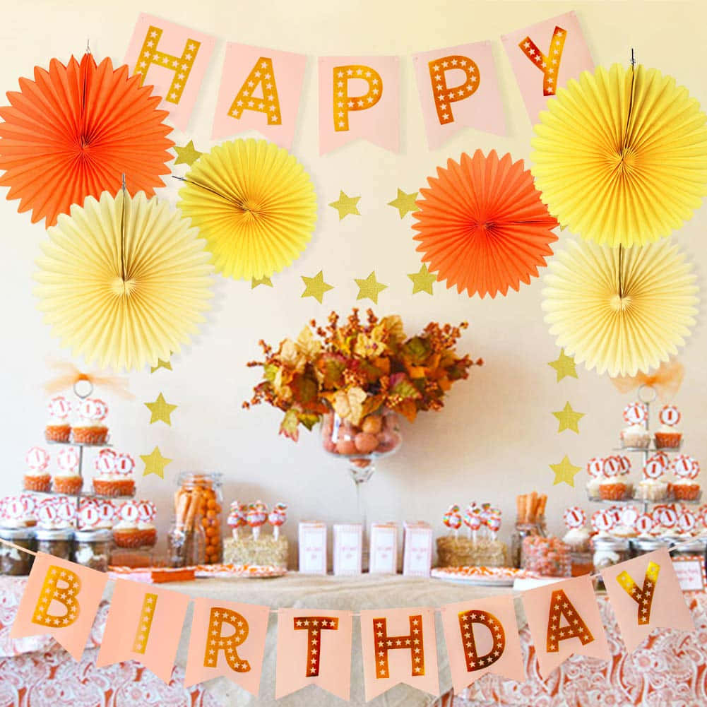 Celebrate The Fall Season With A Special Birthday Background