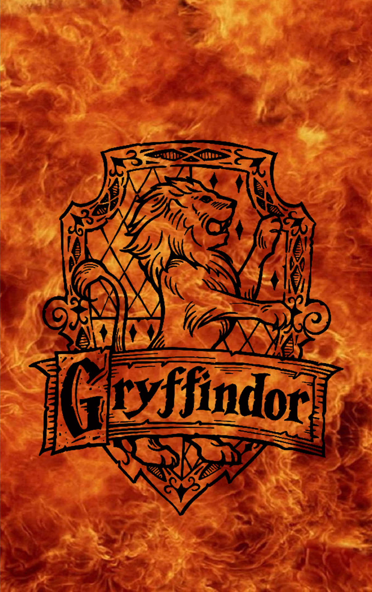 Celebrate The Famed Gryffindor House Of Hogwarts Background