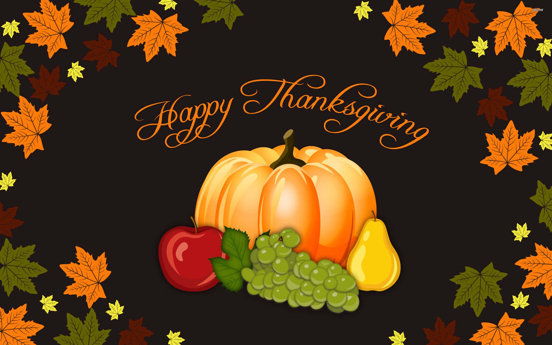 Celebrate The Harvest With A Beautiful Thanksgiving Background