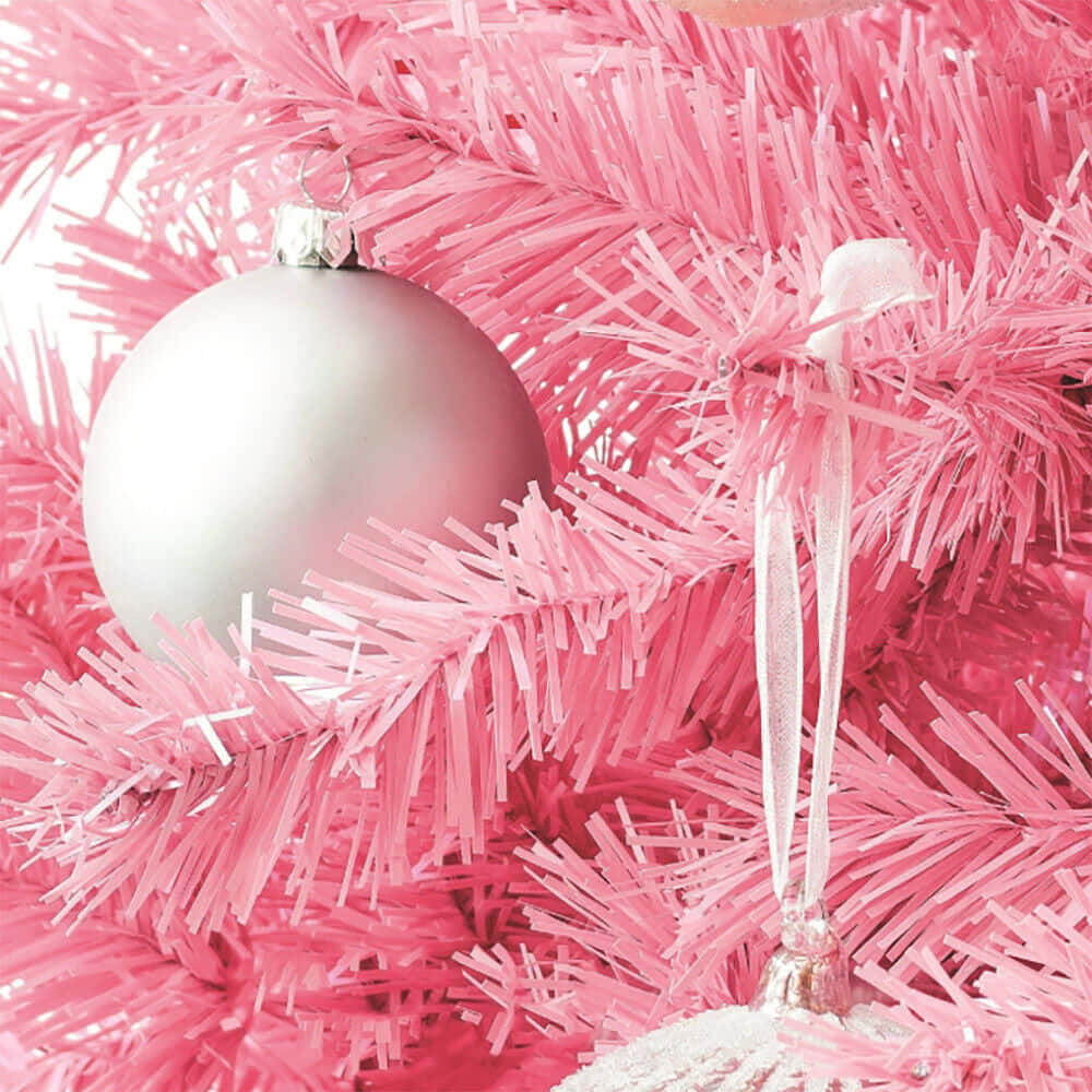 Celebrate The Holiday Season With A Fun Pink Twist! Background