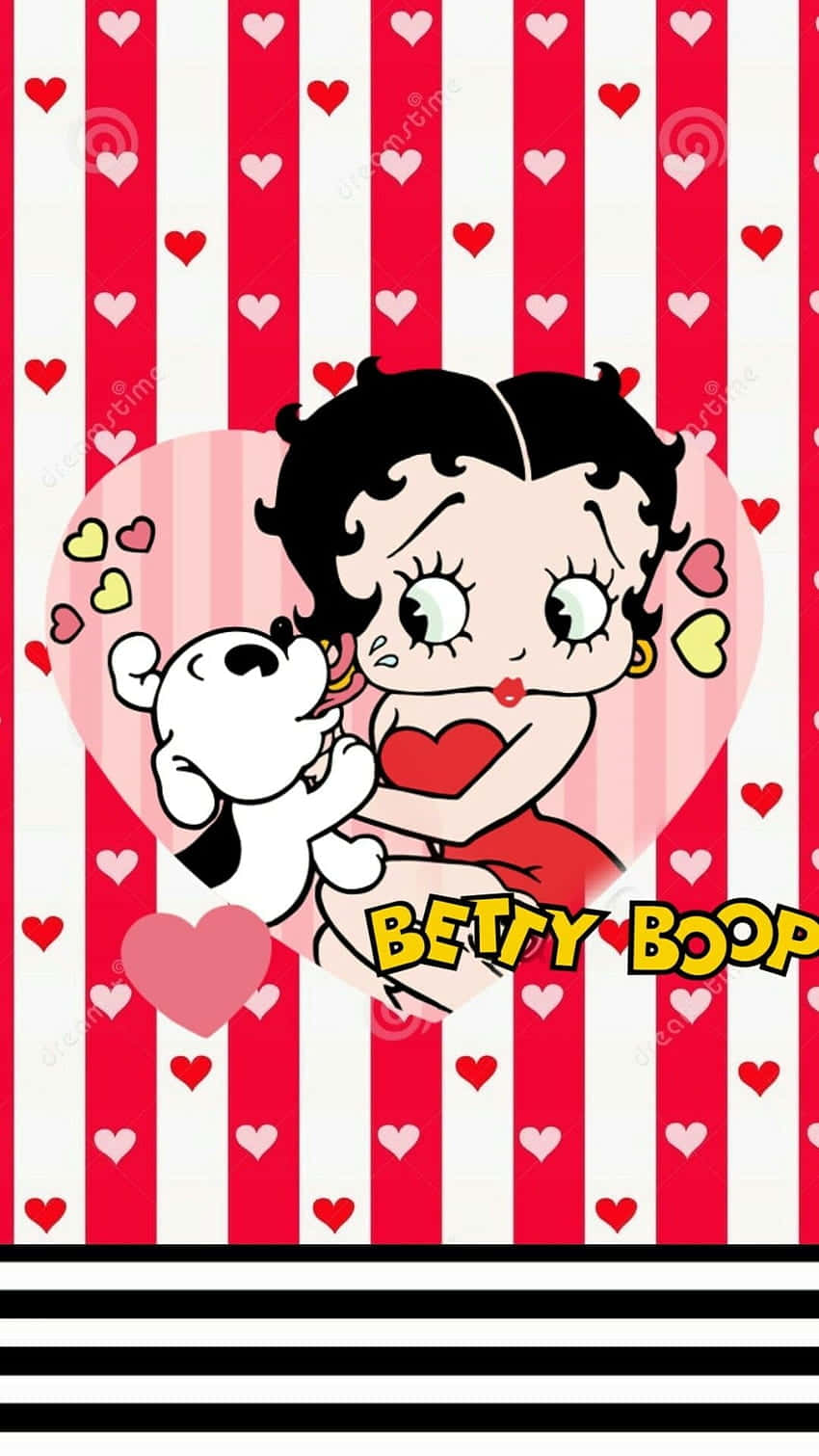 Celebrate The Holiday Season With Betty Boop! Background