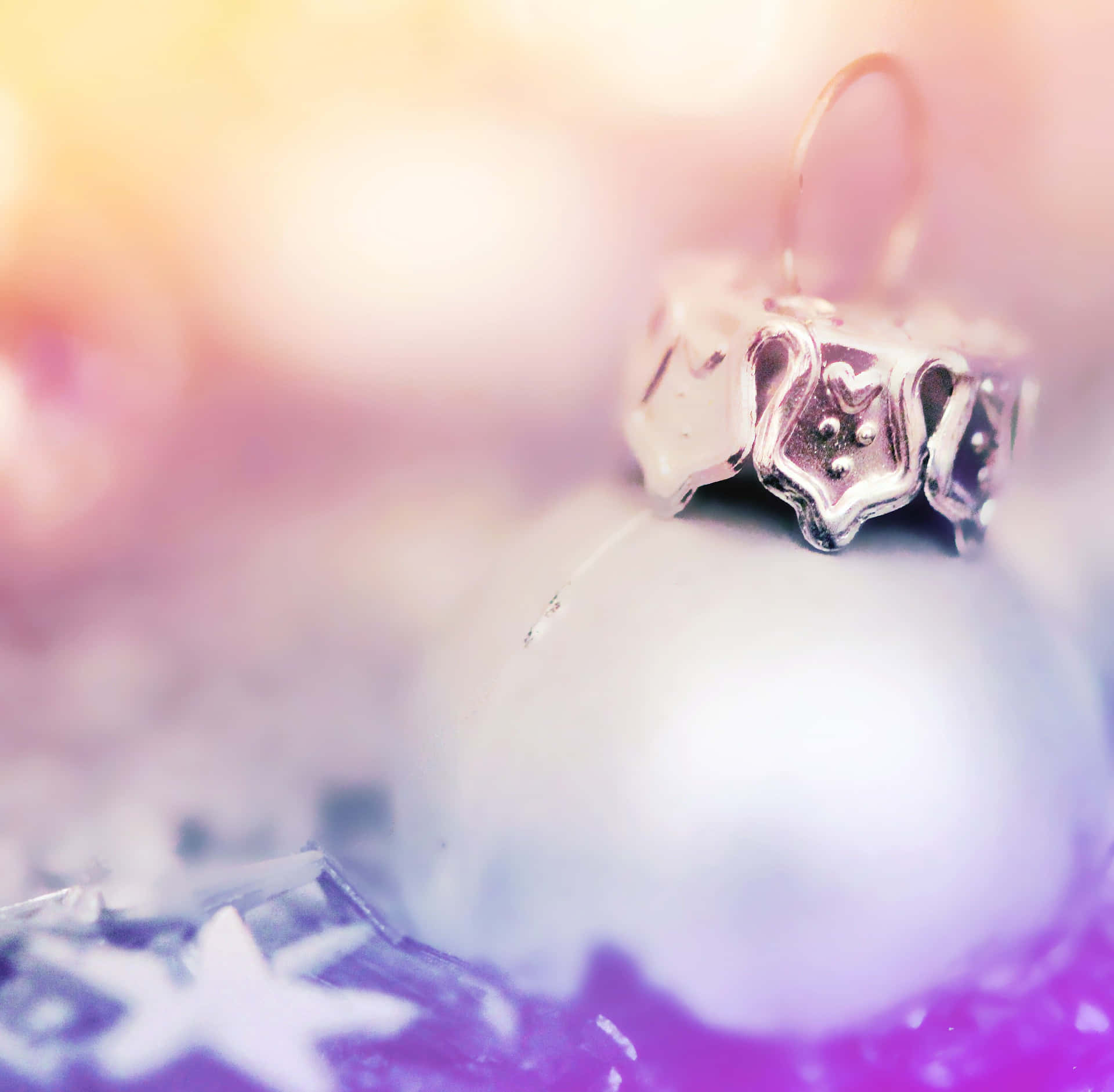 Celebrate The Holidays In Pastel Colors Background