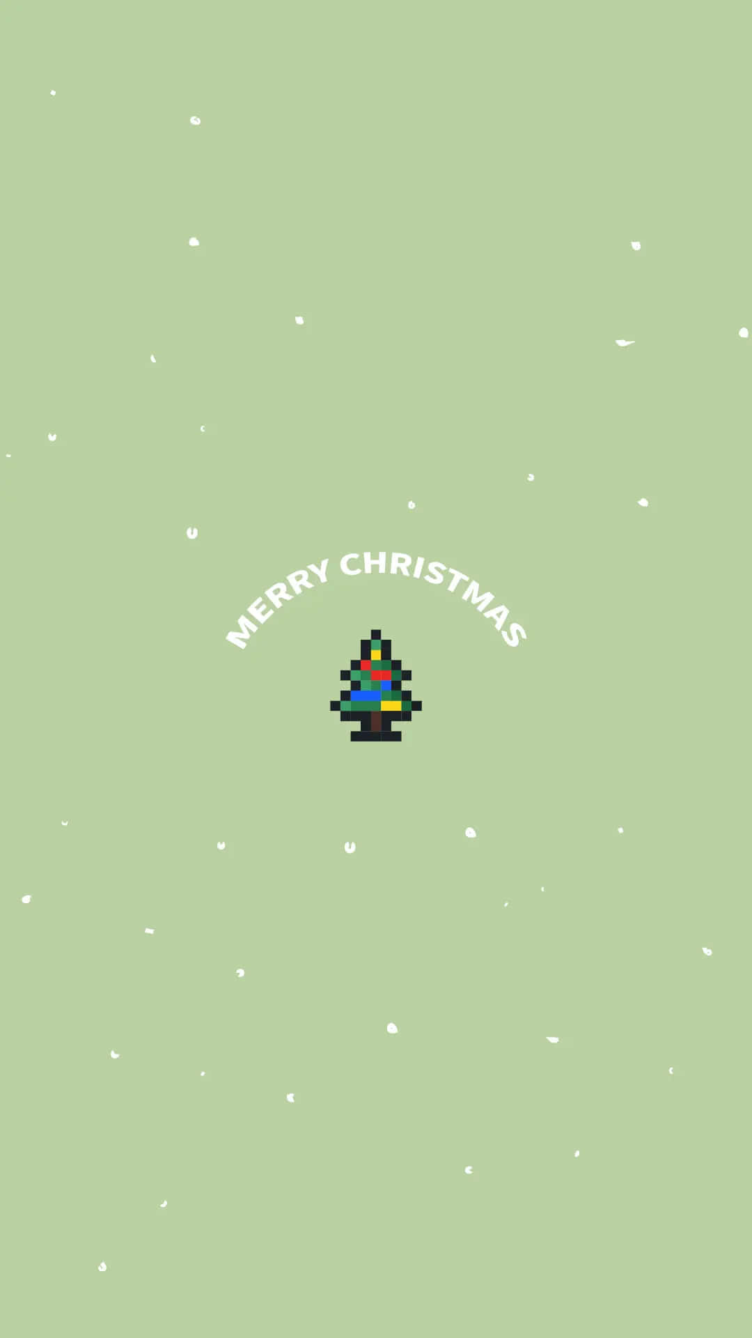 Celebrate The Holidays With A Cute Christmas Tree Background