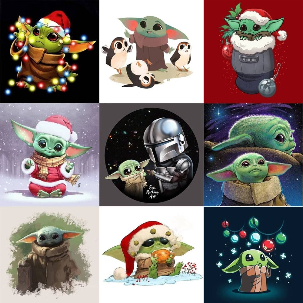 Celebrate The Holidays With A Galaxy Far, Far Away Background