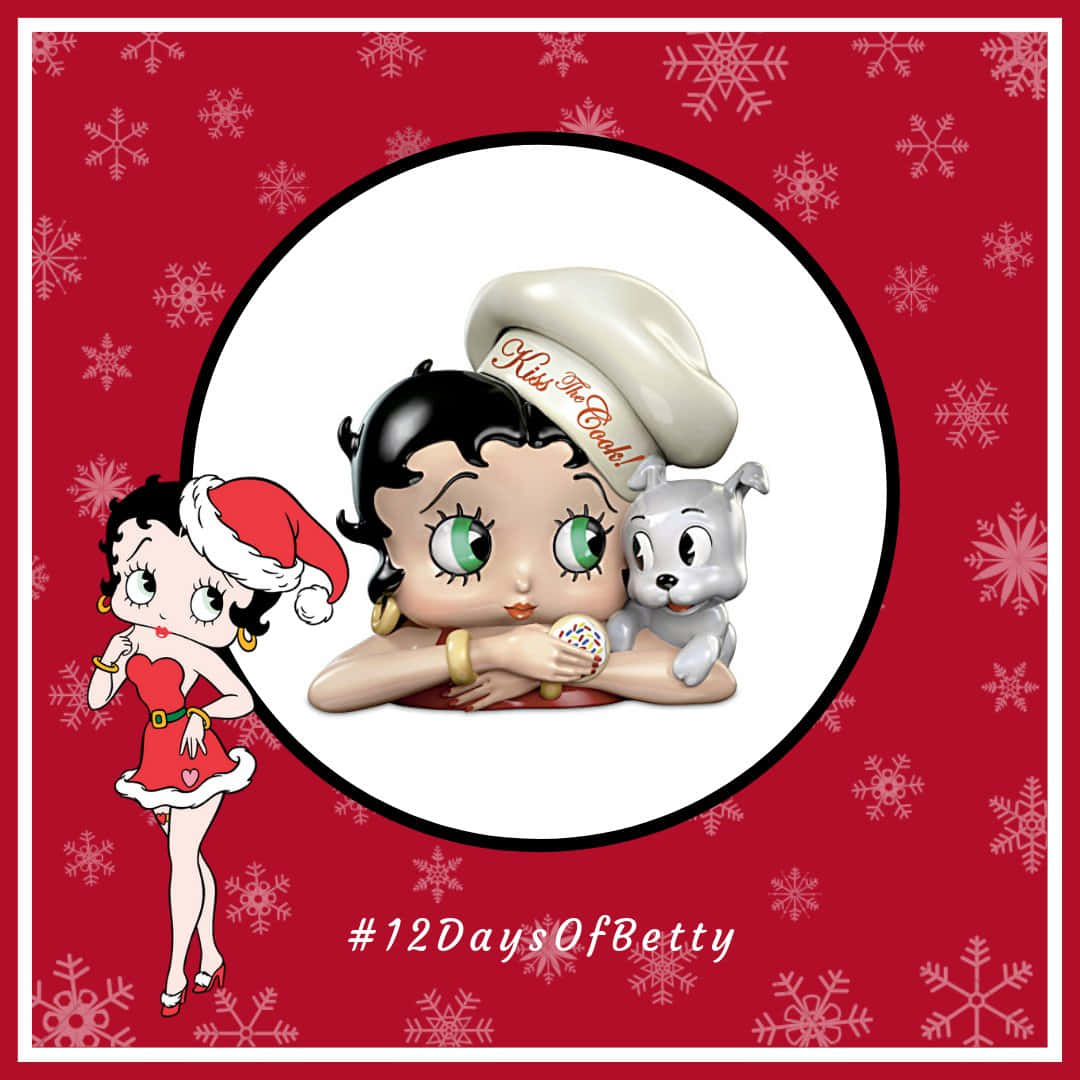 Celebrate The Holidays With Betty Boop! Background