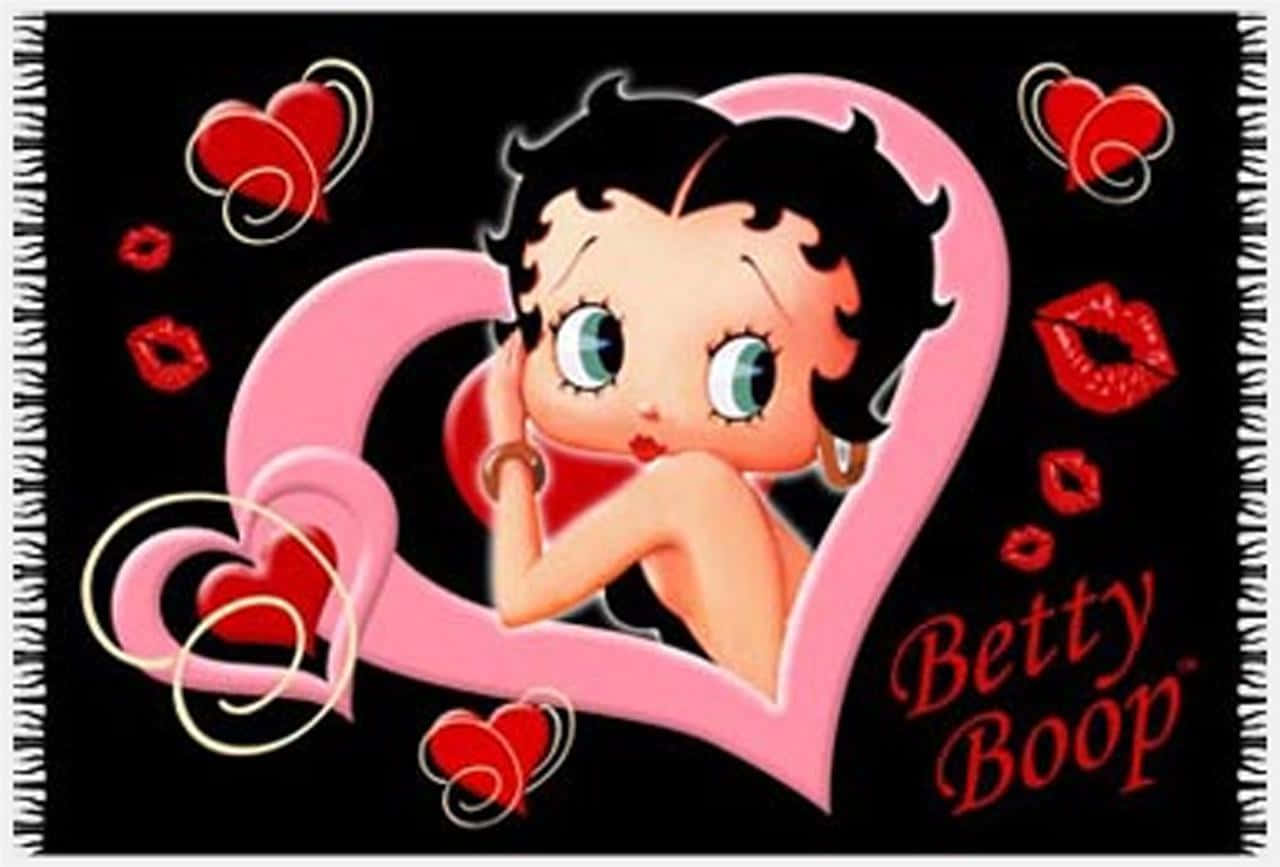 Celebrate The Holidays With Betty Boop Background