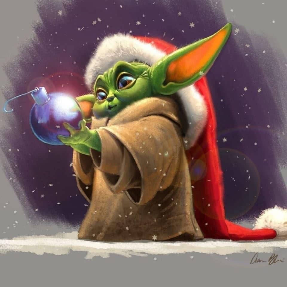 Celebrate The Holidays With Happiness And The Force! Background