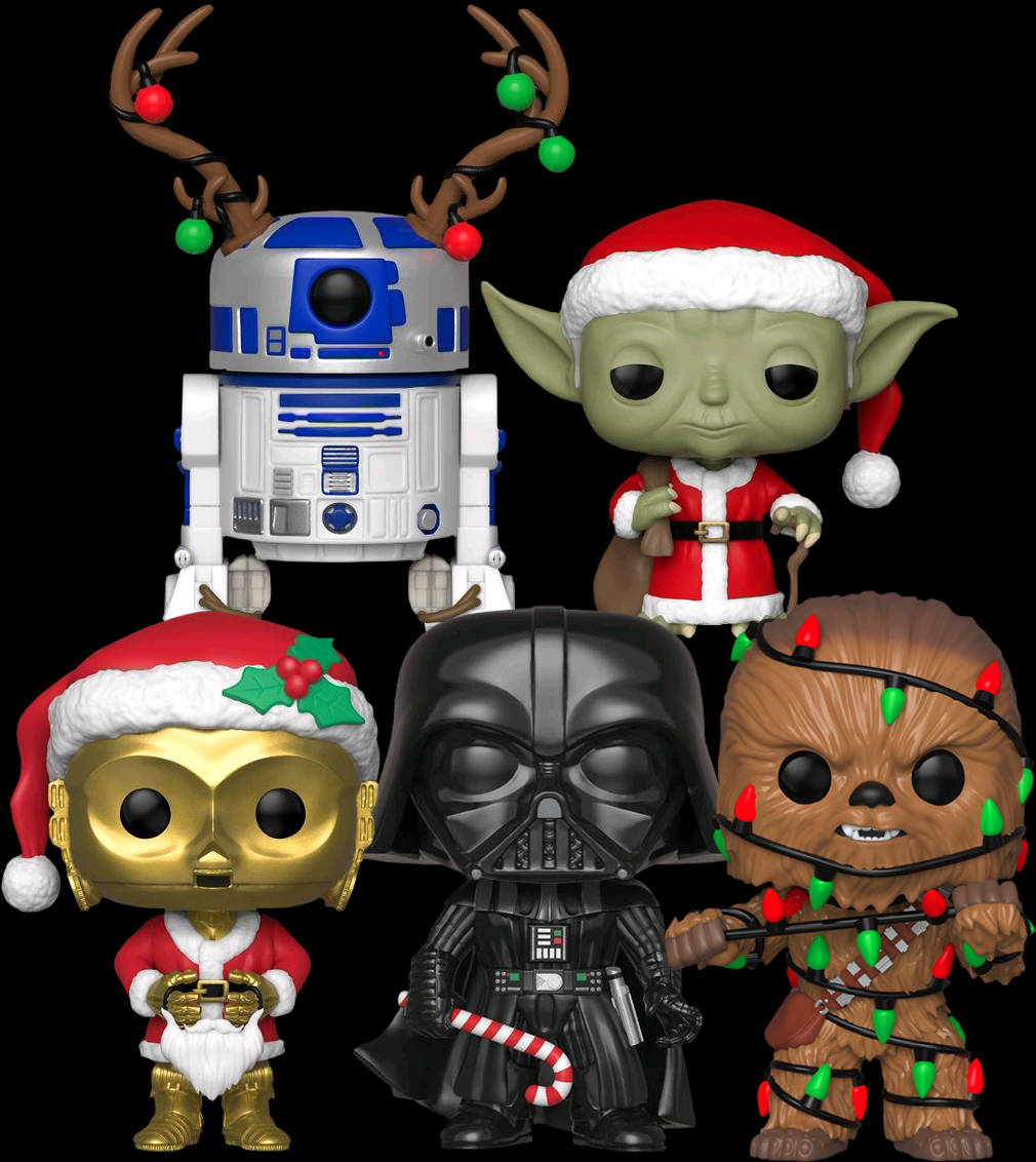 Celebrate The Holidays With Star Wars Characters