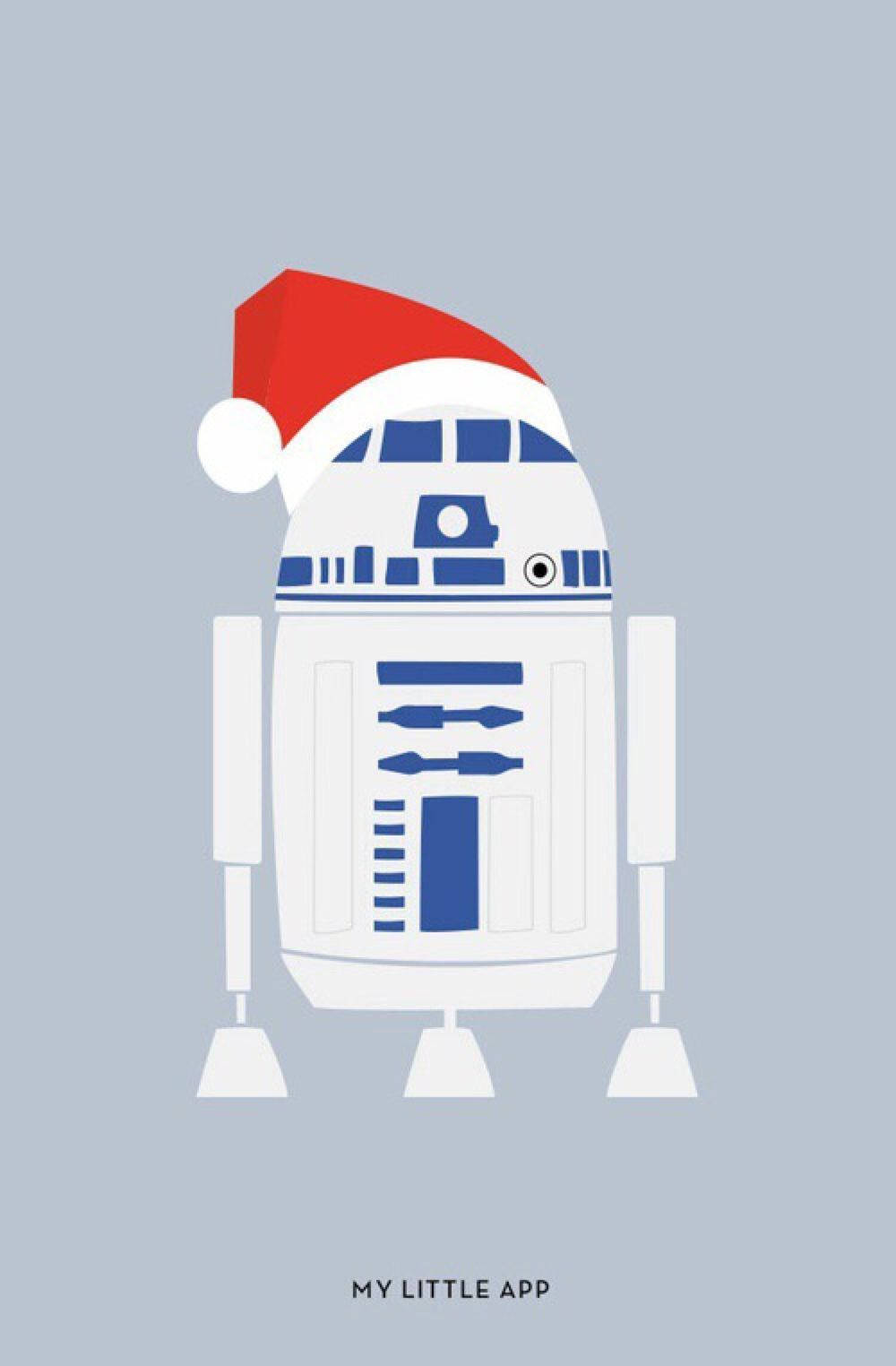 Celebrate The Holidays With Star Wars Background