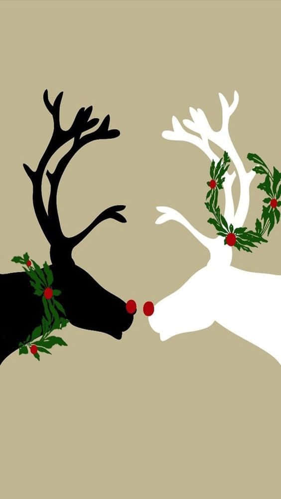 Celebrate The Holidays With This Fun Christmas Iphone! Background