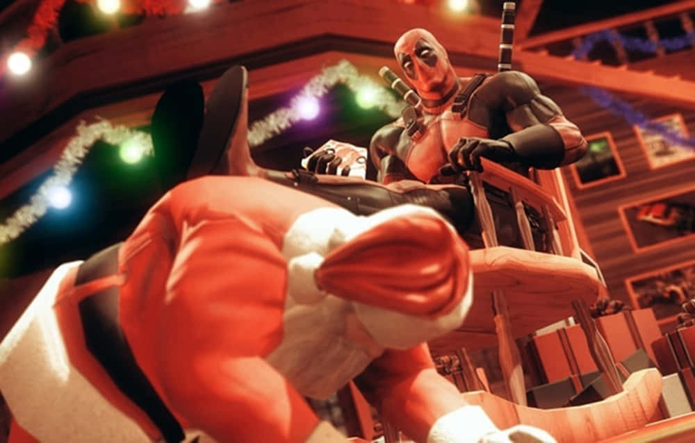 Celebrate The Holidays With Your Favorite Marvel Superheroes! Background