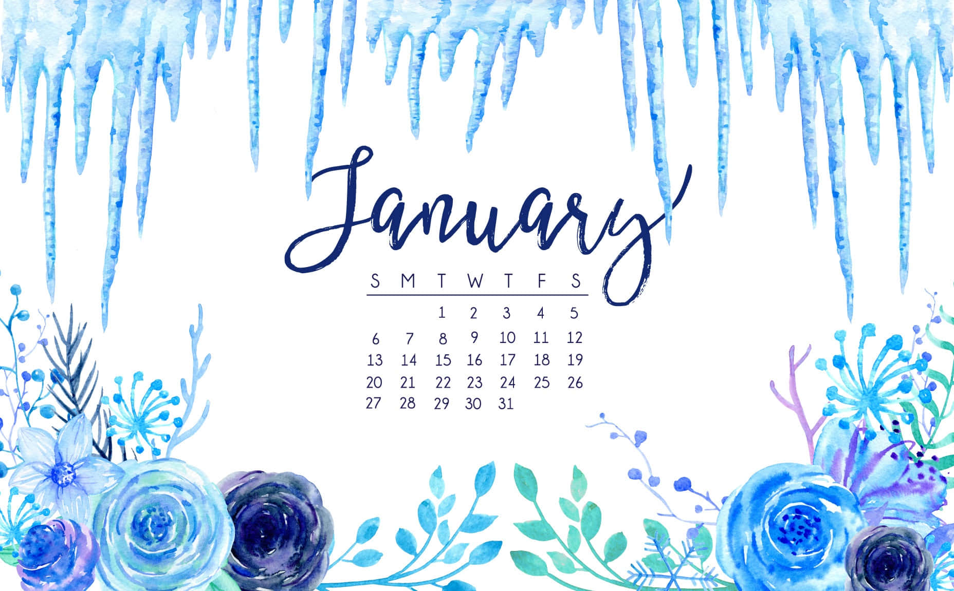 Celebrate The Joy Of January With A Cute January Background