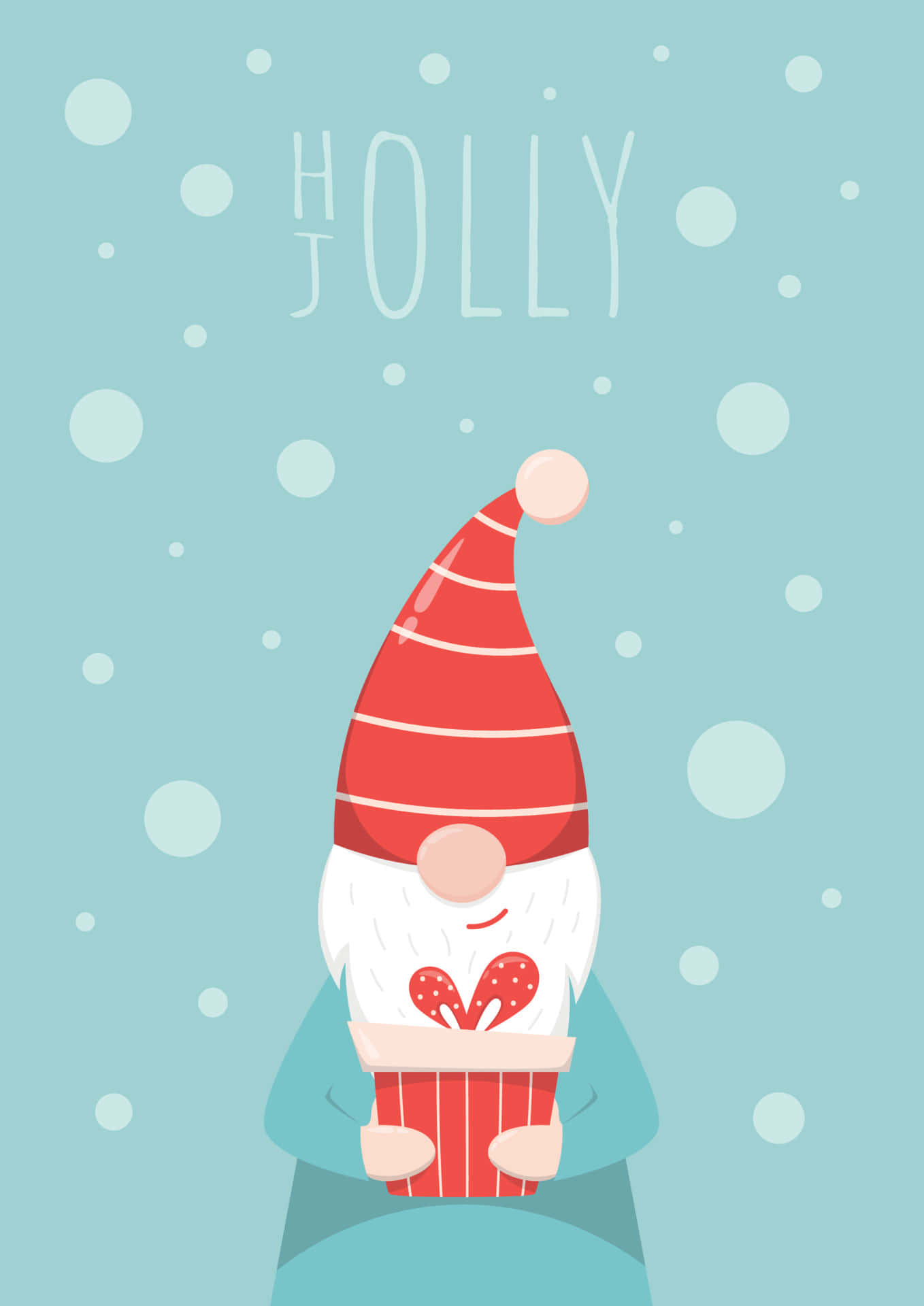 Celebrate The Magic Of The Holidays With A Christmas Gnome Background
