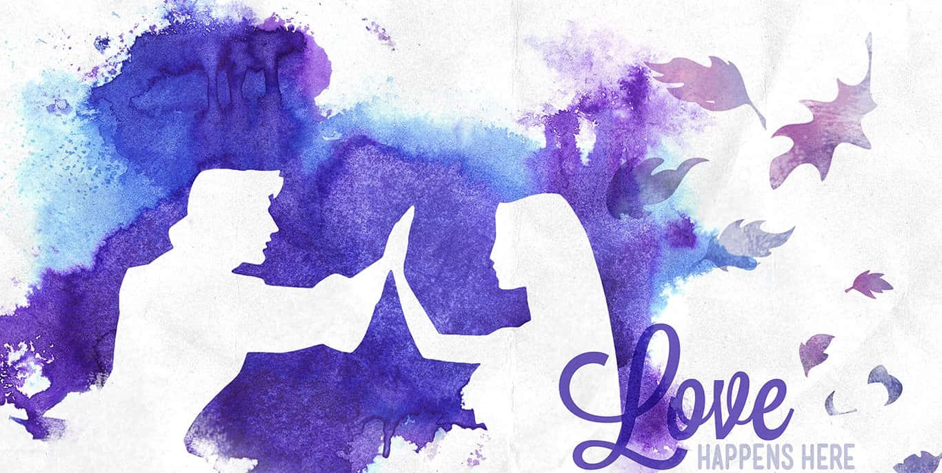 Celebrate The Magic Of Valentines Day With Disney Background
