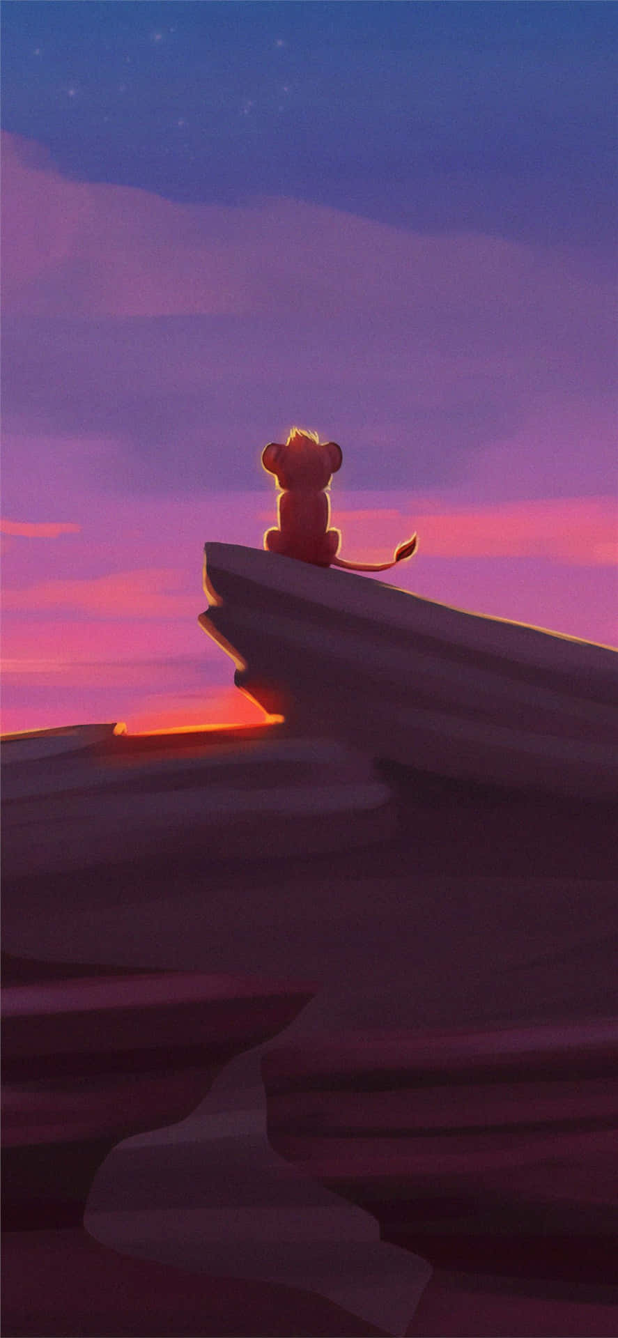 Celebrate The Majesty Of The Cute Lion King Background