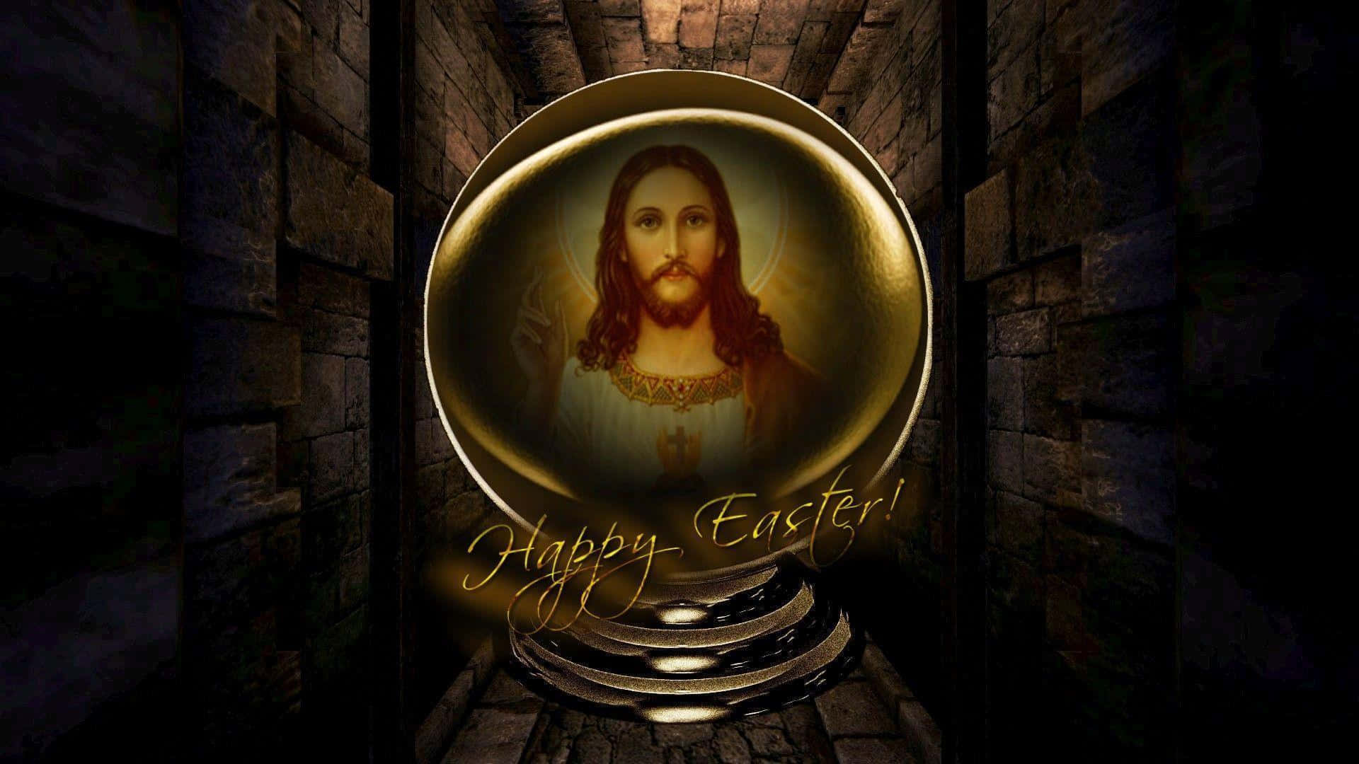 Celebrate The Miracle And Wonder Of Religious Easter With Your Family. Background