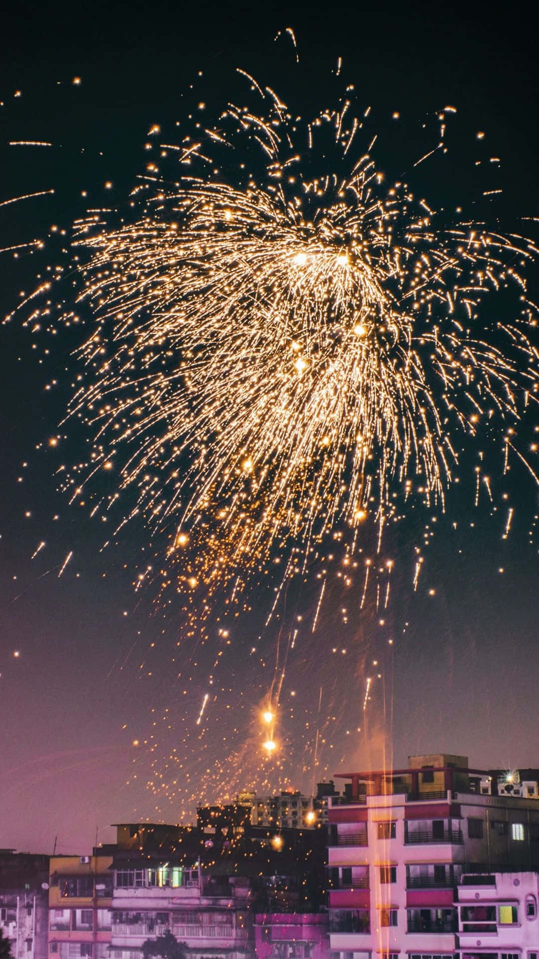 Celebrate The New Year With Aesthetic Joy! Background