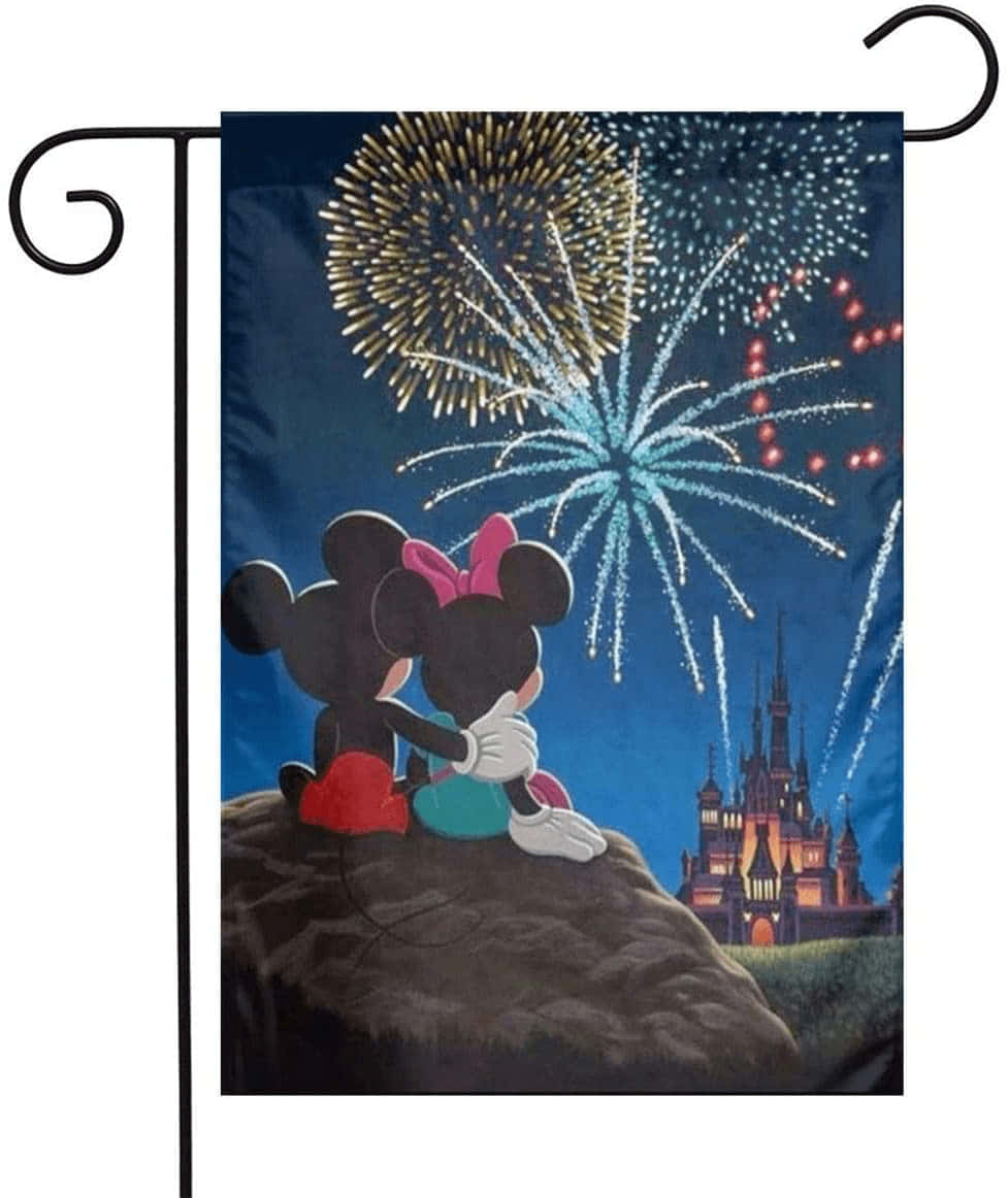 Celebrate The New Year With Mickey Mouse! Background
