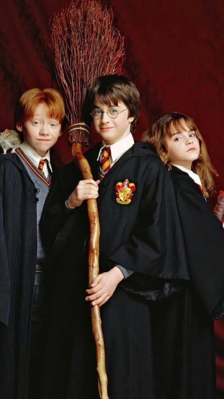 Celebrate The Power Of Three With The Golden Trio Background