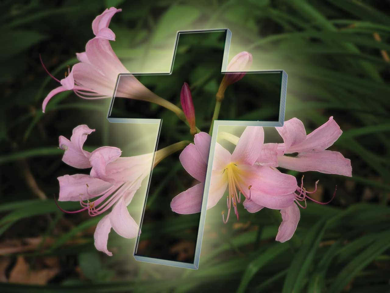 Celebrate The Resurrection Of Jesus This Easter Background