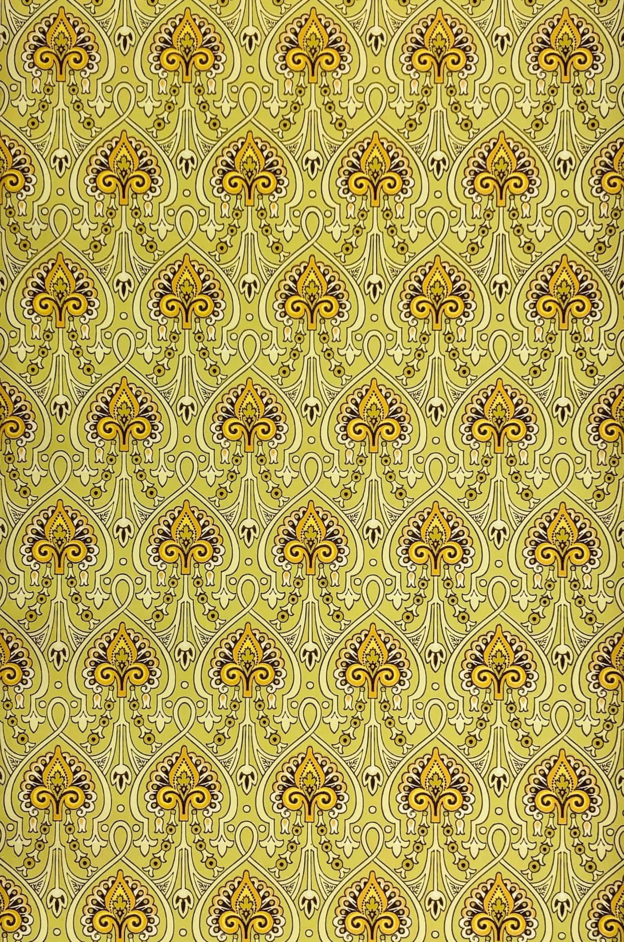 Celebrate The Retro Vibes Of The 1960s With This Vintage Wallpaper!