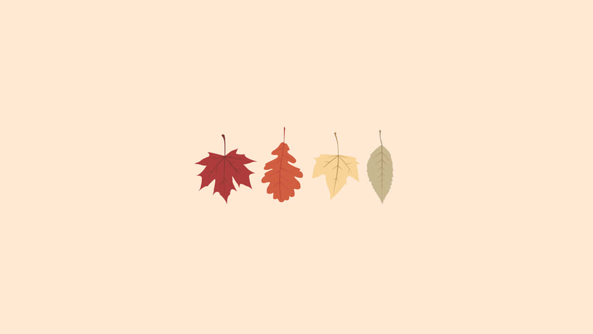 Celebrate The Start Of Autumn With This Cute Desktop Background Background