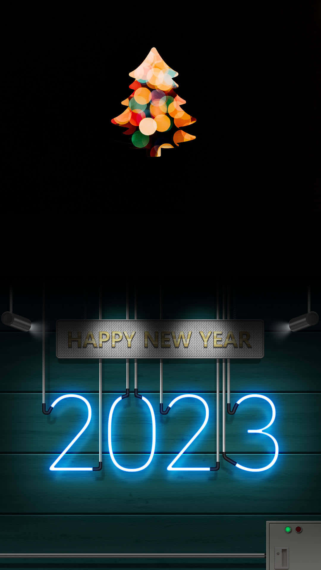 Celebrate The Start Of The New Year In Style Background