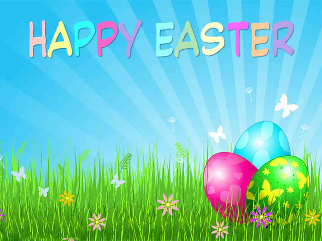 Celebrate This Easter With An Adorable Easter Bunny! Background