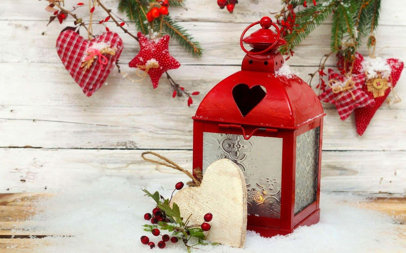 Celebrate This Valentine's Day With A Rustic Touch Background