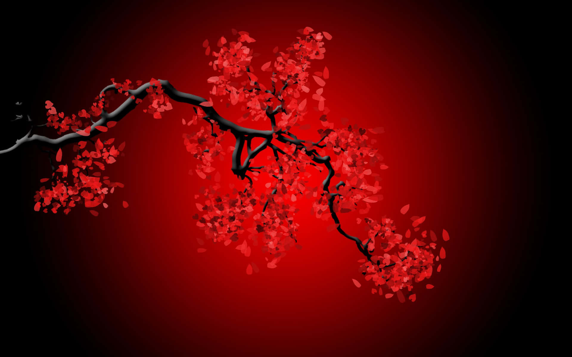 Celebrate Traditional Japanese Culture Through Red Background