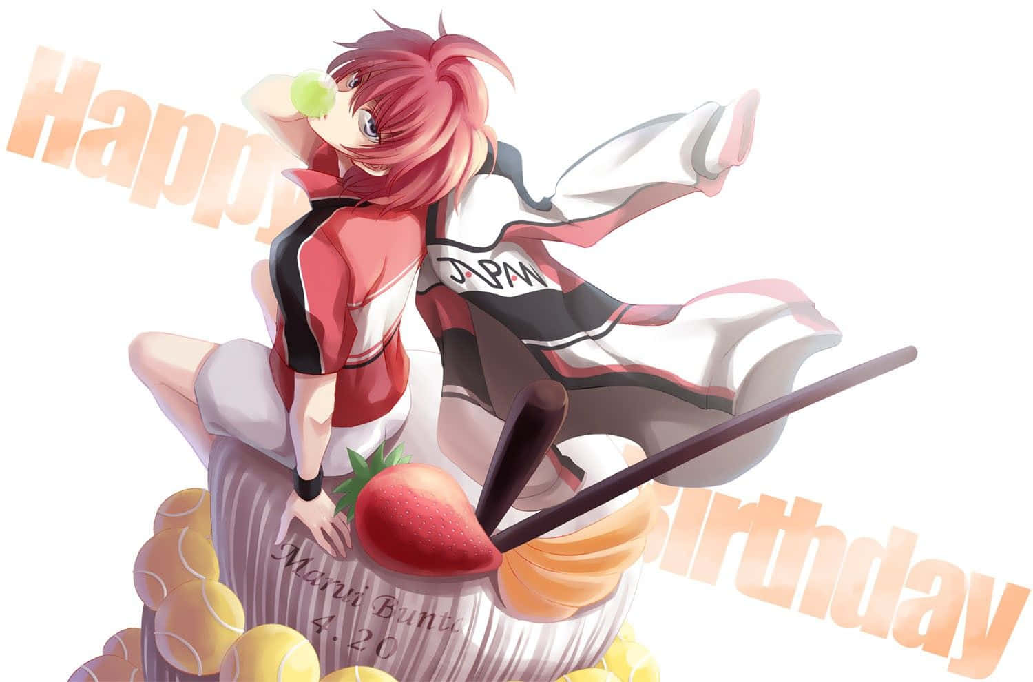 Celebrate With This Anime-themed Happy Birthday Wallpaper Background