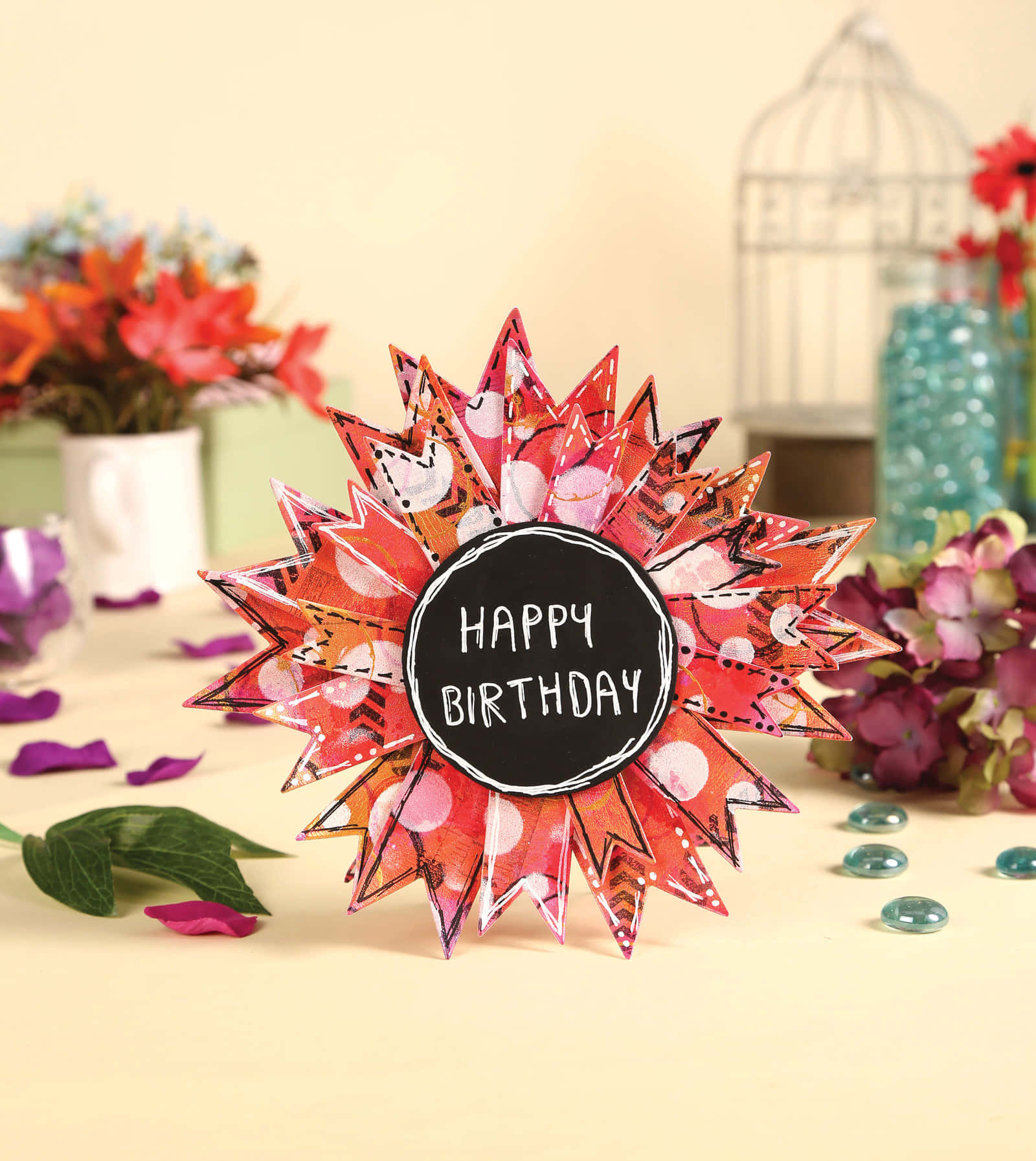 Celebrate Your Fall Birthday Surrounded By Nature's Bounty. Background