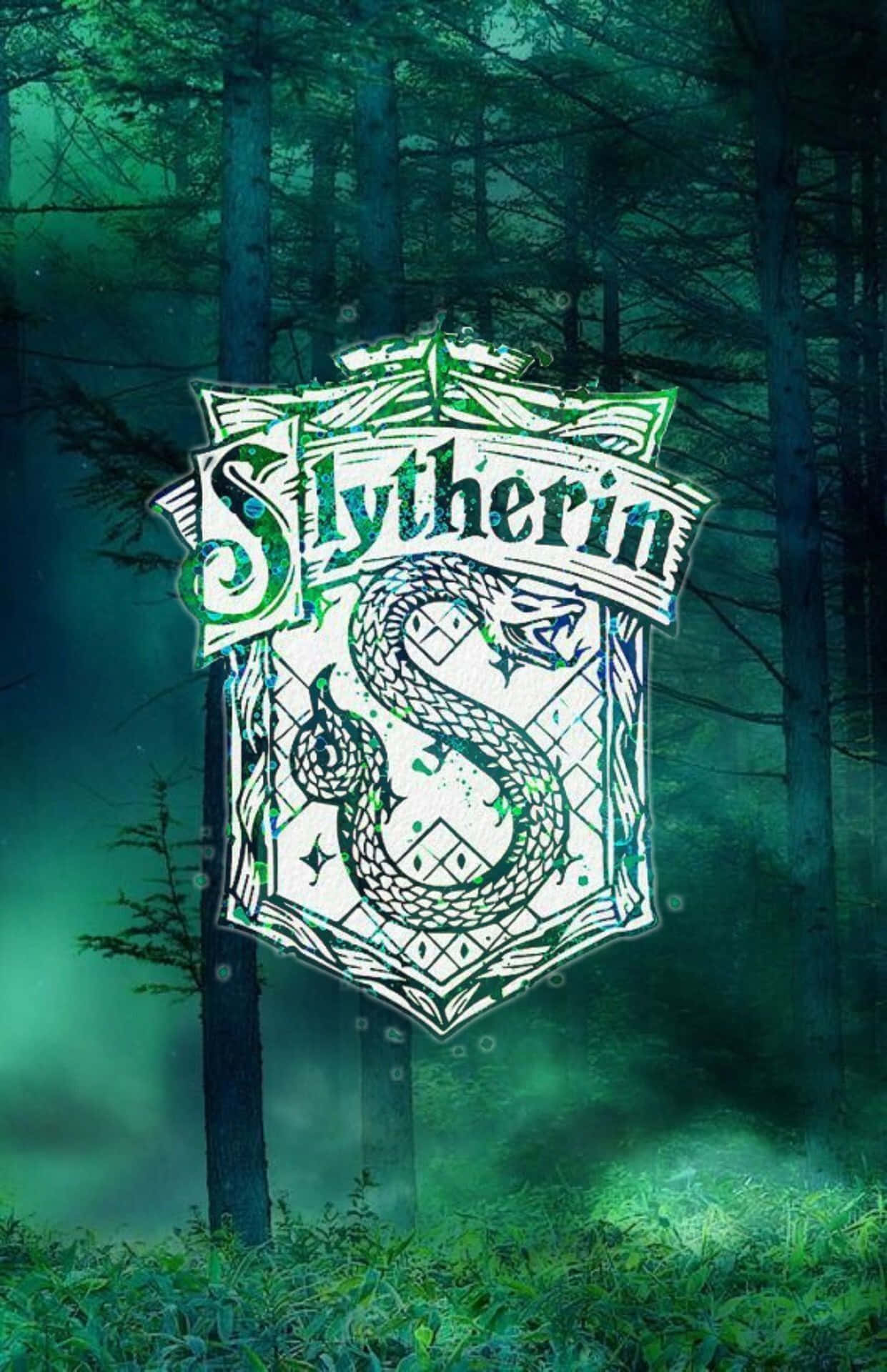 Celebrate Your House Pride With The Slytherin Phone Background