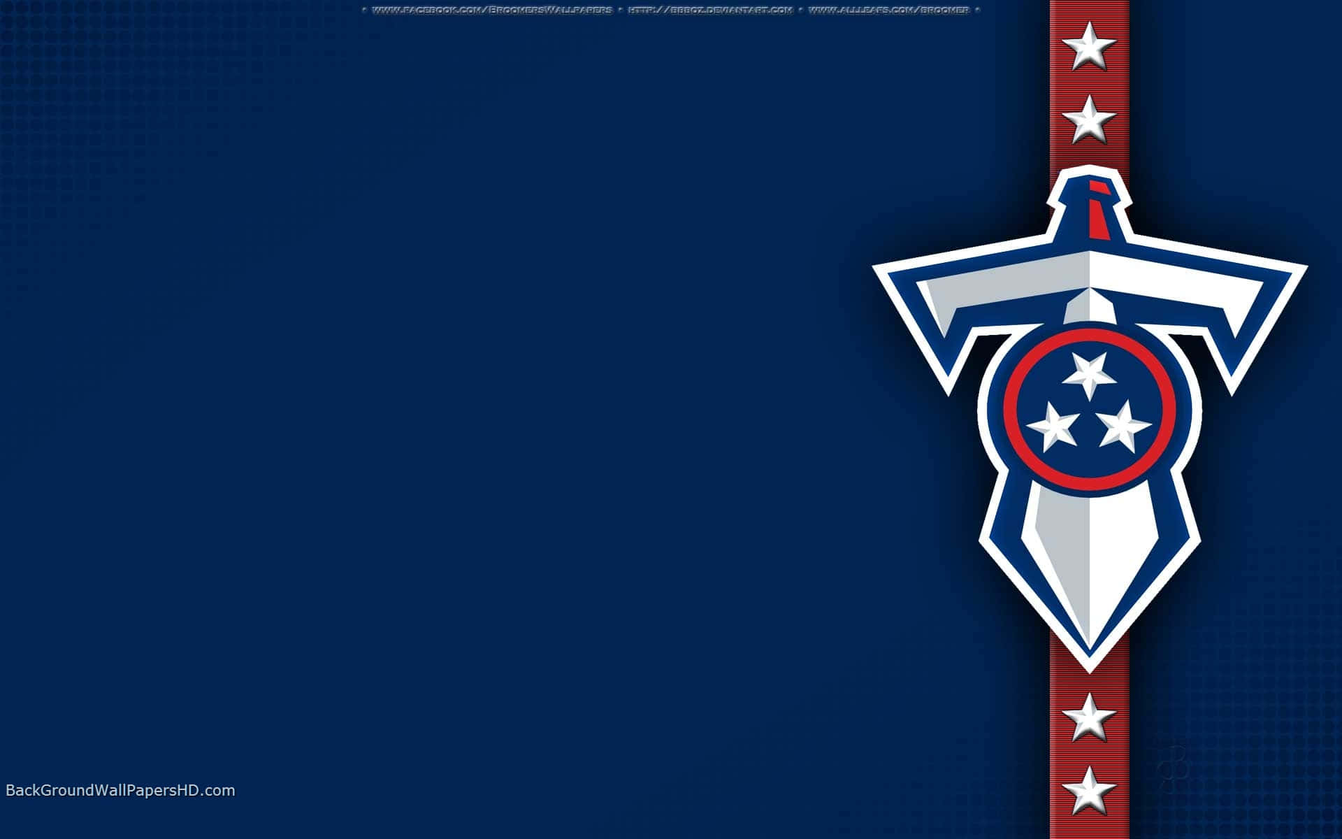 Celebrate Your Team Spirit With The New Tn Titans Iphone Background