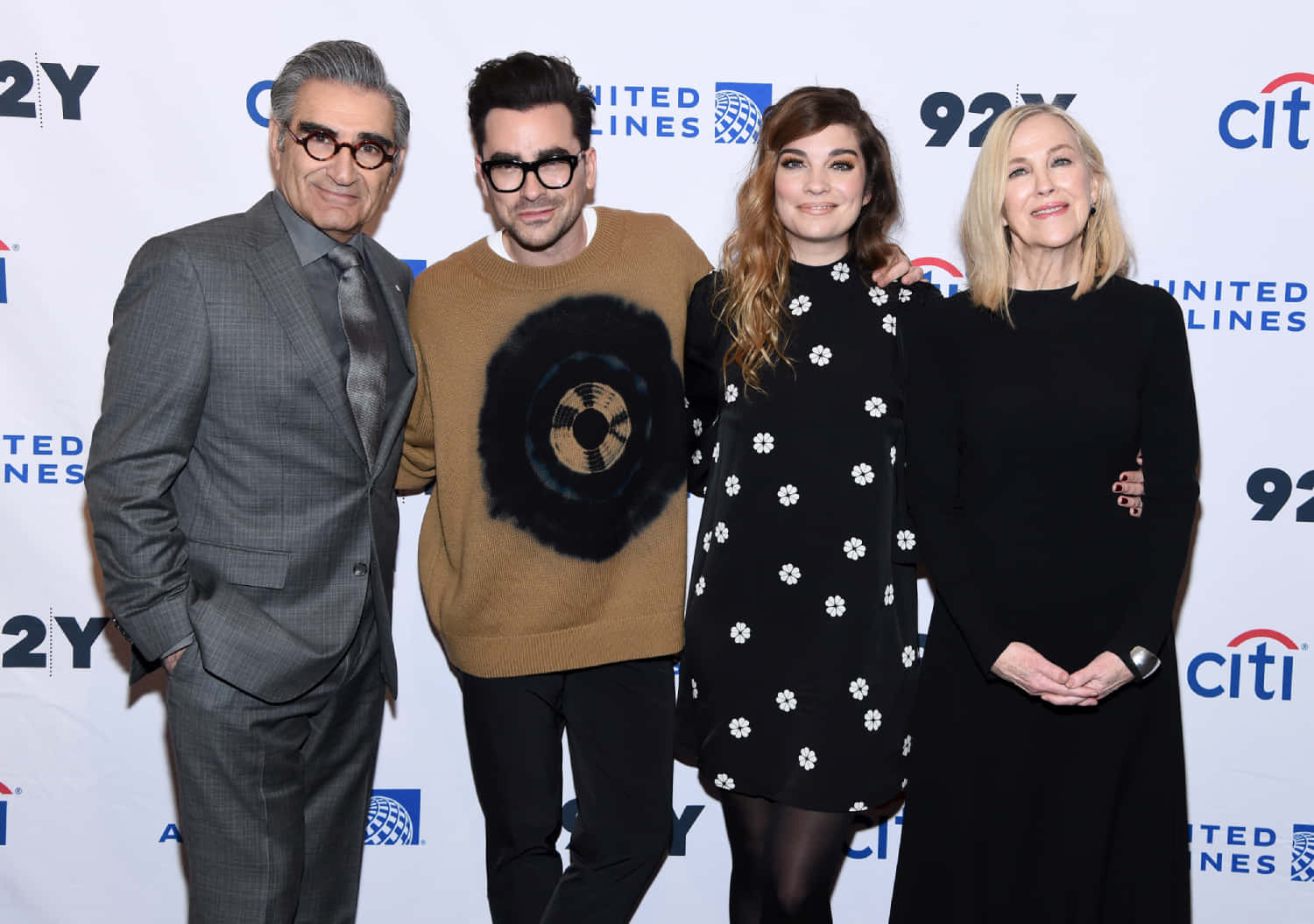 Celebrated Actor Eugene Levy In Expression Of True Comedy Background