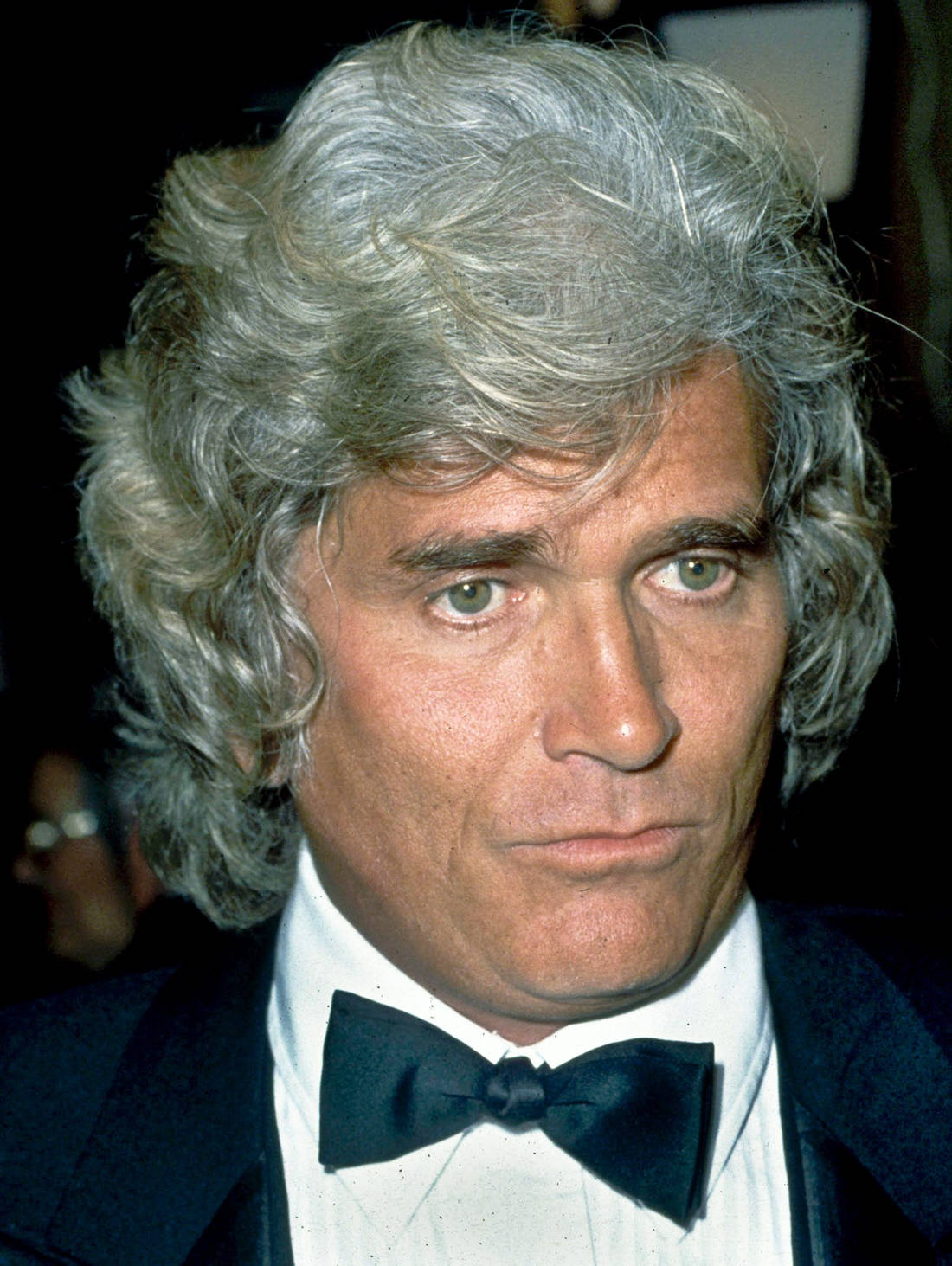 Celebrated American Actor, Michael Landon In A Memorable Scene Background