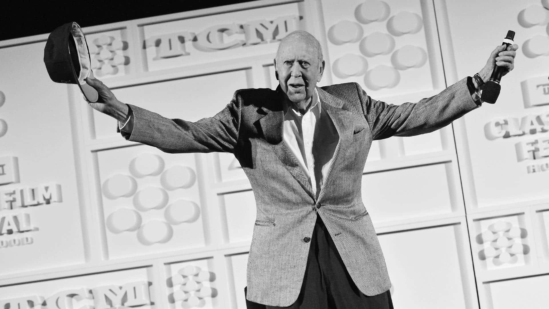 Celebrated Comedian - Carl Reiner Background