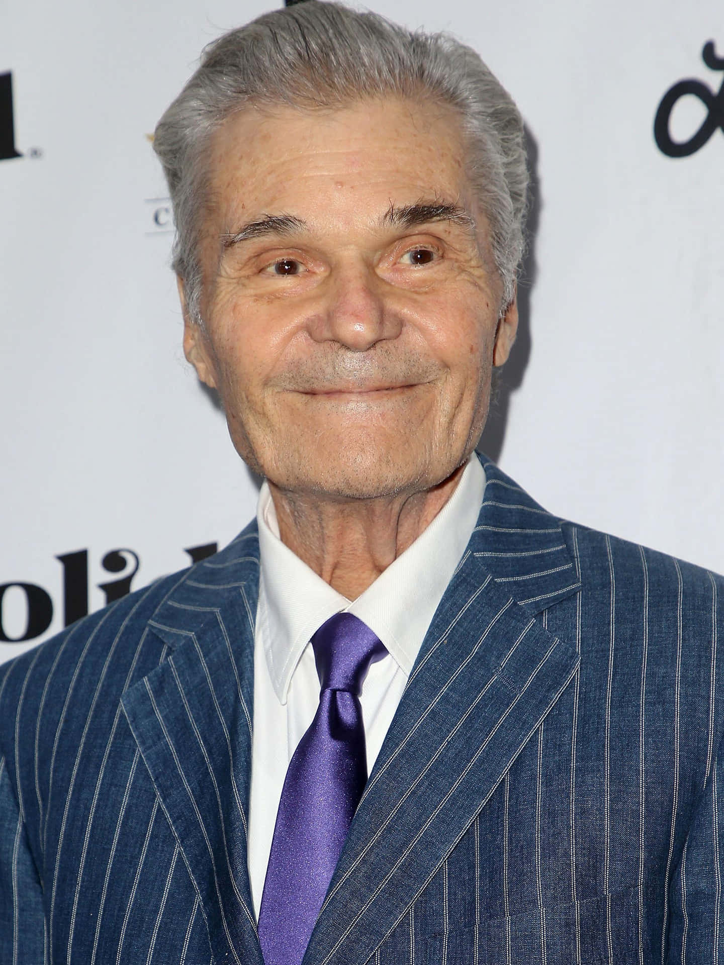 Celebrated Comedian Fred Willard In Joyful Moment Background